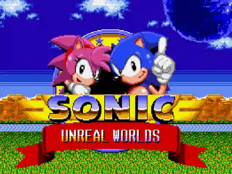 لعبة Sonic Unreal Worlds على الانترنت