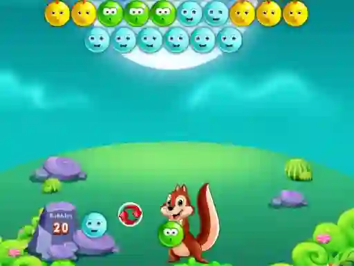 لعبة Cute Bubble Shooter على الانترنت