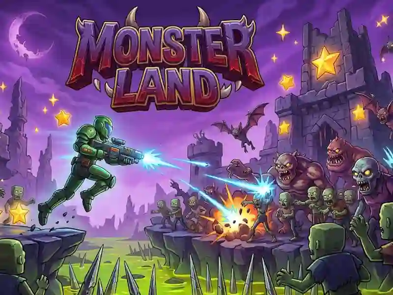 لعبة Monster Land على الانترنت