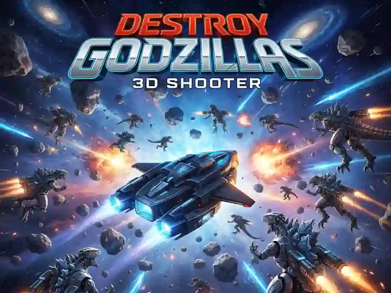 لعبة Destroy Godzillas: 3D Shooter على الانترنت