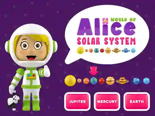 لعبة World of Alice Solar System على الانترنت