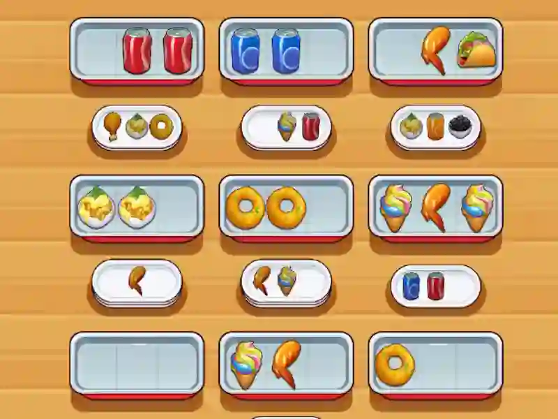 لعبة Fast Food Sort على الانترنت