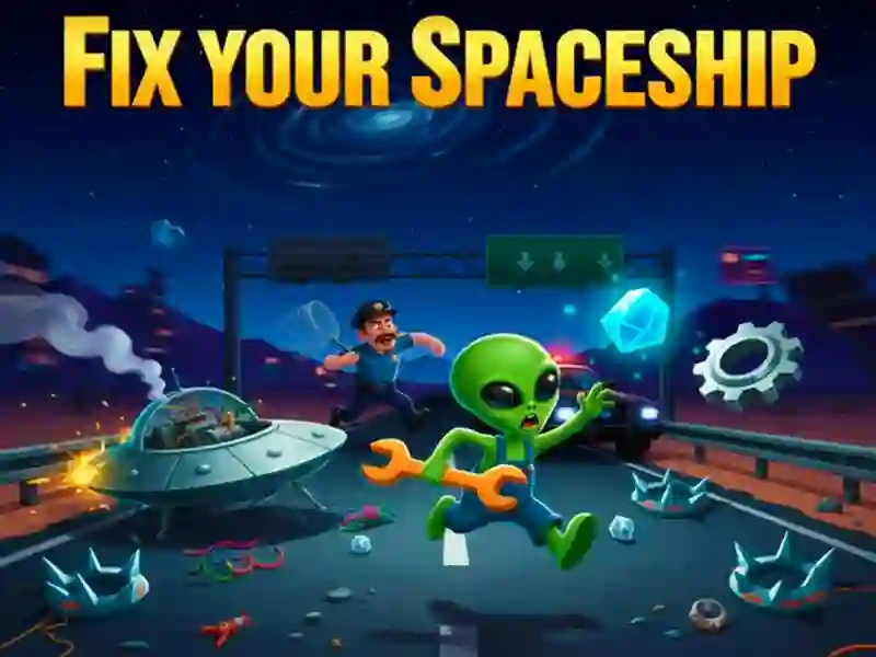 لعبة Fix your Spaceship على الانترنت