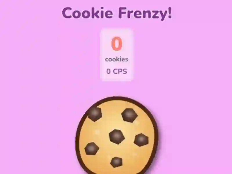 لعبة Cookie Frenzy على الانترنت