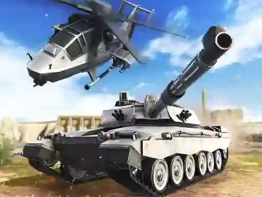 لعبة Strategy of war. Tanks and helicopters على الانترنت