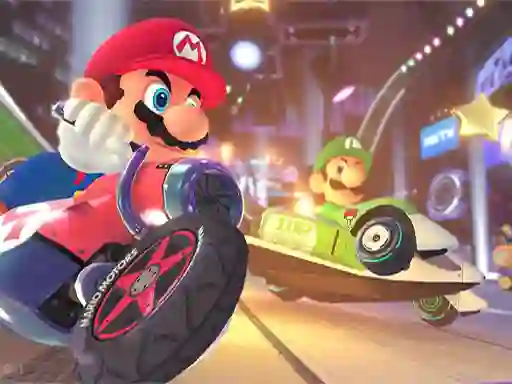 لعبة Super Mario Run Race على الانترنت
