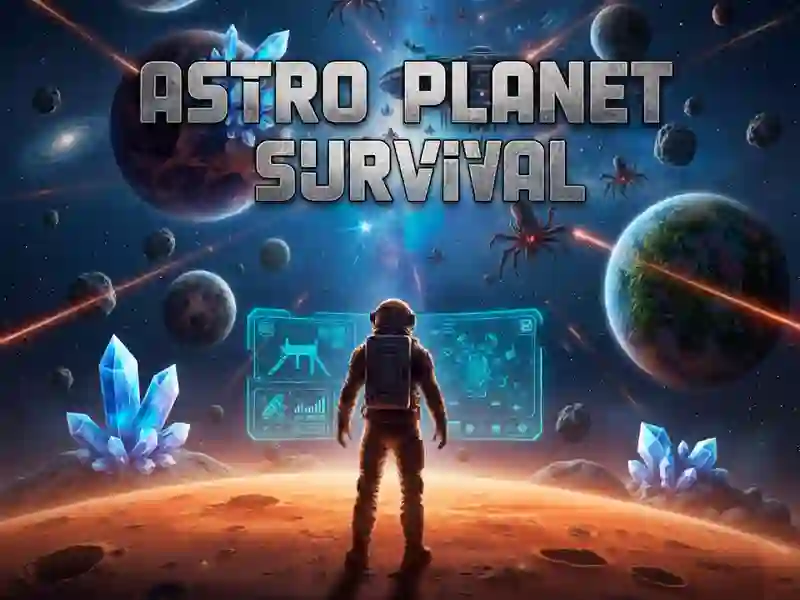 لعبة Astro Planet Survival على الانترنت