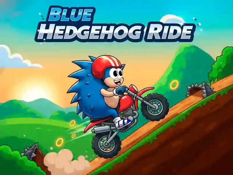لعبة Blue Hedgehog Ride على الانترنت