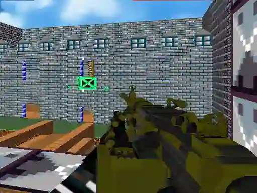 لعبة Blocky Combat Swat Fun 3D على الانترنت