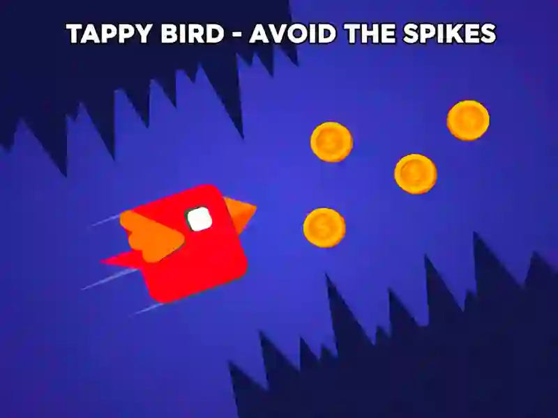 لعبة Tappy Bird - Avoid the Spikes على الانترنت
