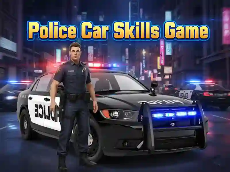 لعبة Police Car Skills Game على الانترنت