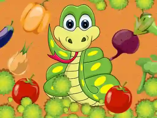 لعبة Vegetable Snake على الانترنت
