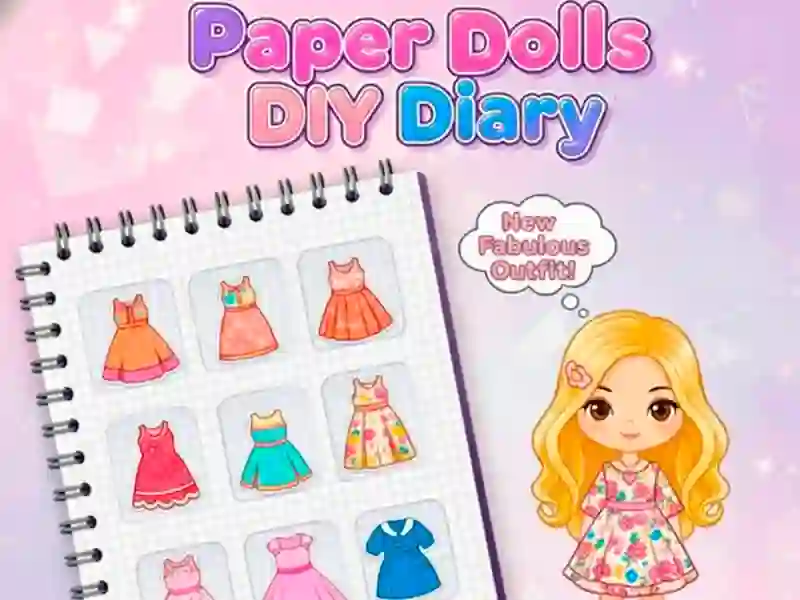 لعبة Paper Dolls DIY Diary على الانترنت