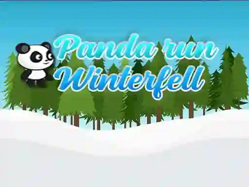لعبة Panda Run Winterfell على الانترنت