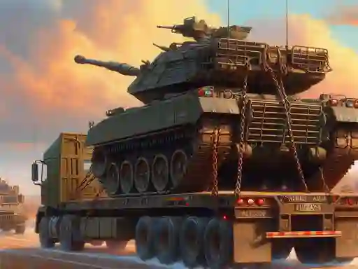 لعبة Tank Transporter على الانترنت