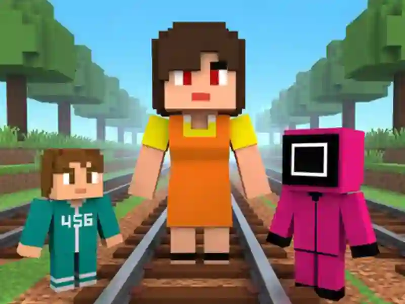 لعبة Squid Game Craft Runner على الانترنت