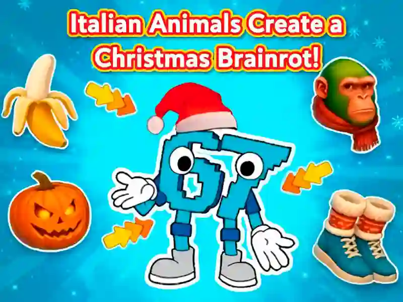 لعبة Italian Animals Create a Christmas Brainrot! على الانترنت