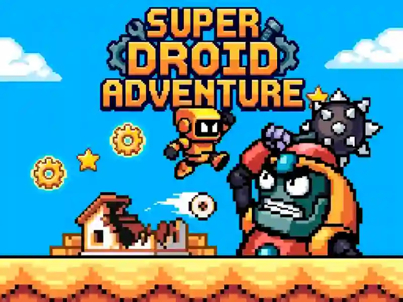 لعبة Super Droid Adventure على الانترنت