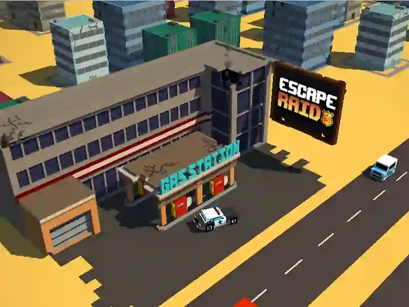 لعبة Escape Raid على الانترنت