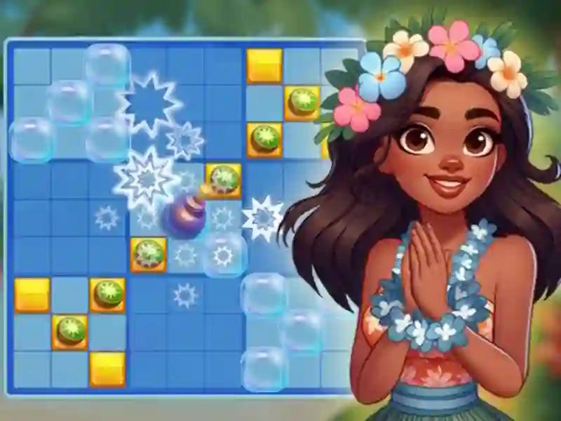 لعبة Block Puzzle Tropical Story على الانترنت