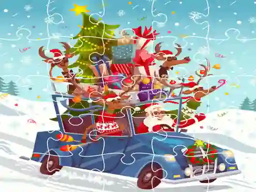 لعبة Xmas Trucks Jigsaw على الانترنت