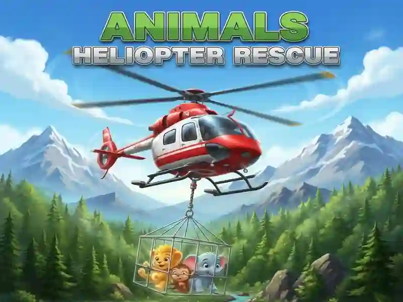 لعبة Animals Helicopter Rescue على الانترنت