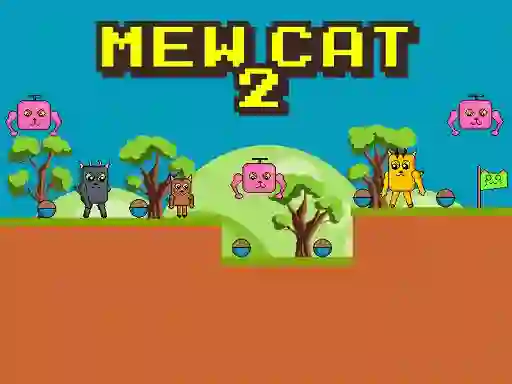 لعبة Mew Cat 2 على الانترنت