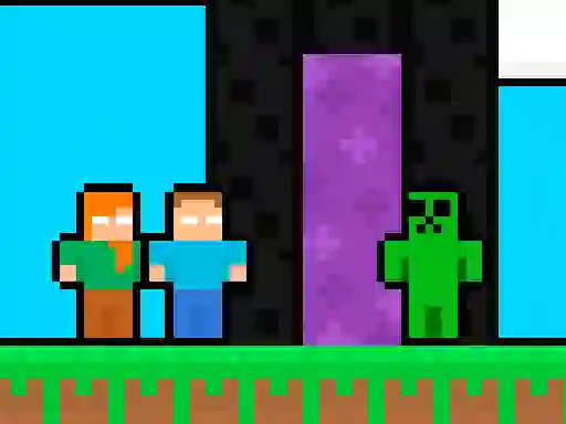 لعبة MCCraft 2 Player على الانترنت