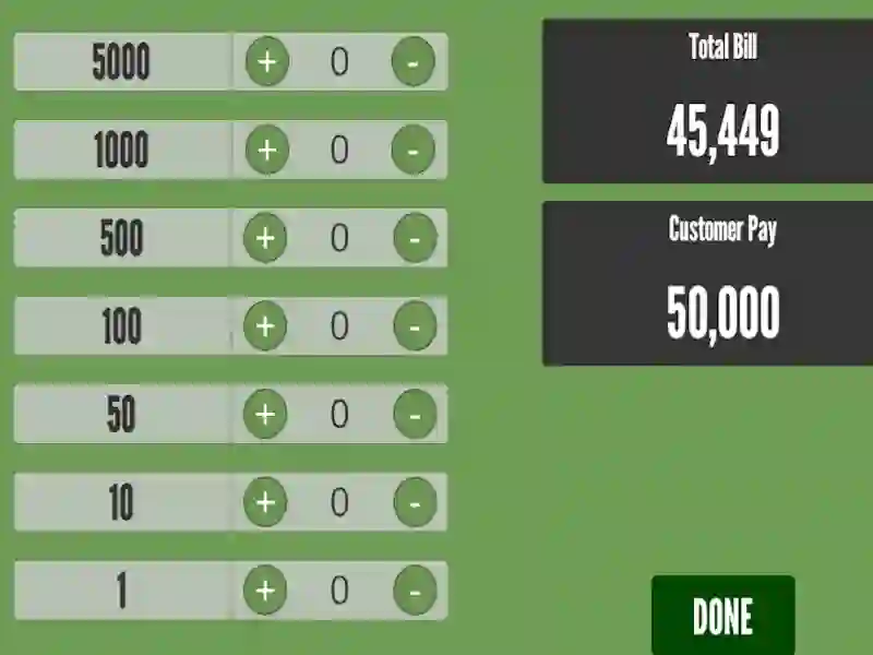 لعبة Cashier Point على الانترنت
