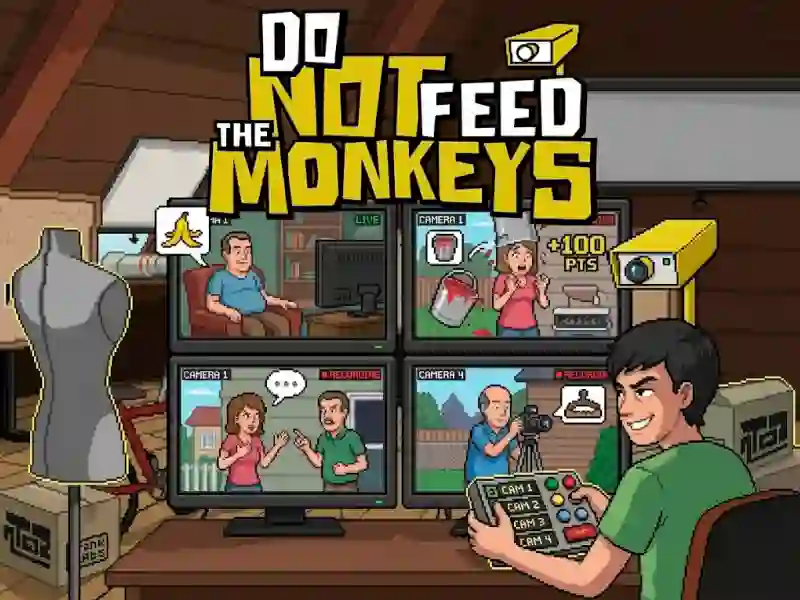لعبة Do Not Feed The Monkeys على الانترنت
