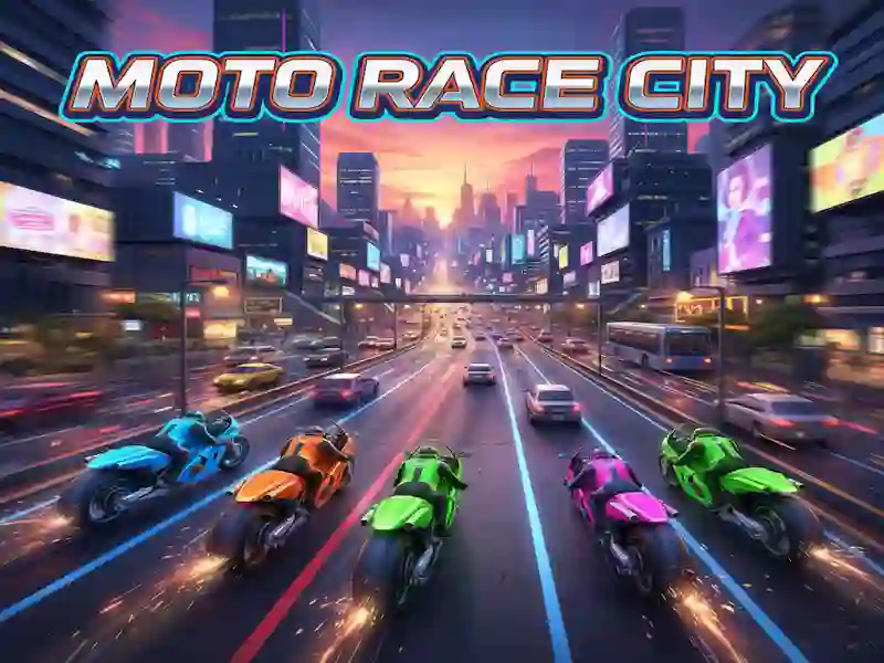 لعبة Moto Race City على الانترنت