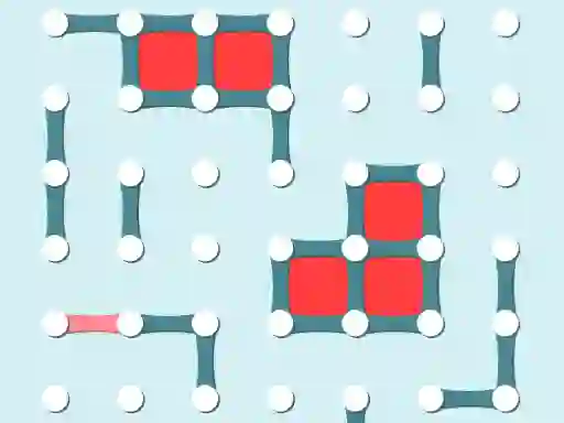 لعبة Dots and Boxes على الانترنت