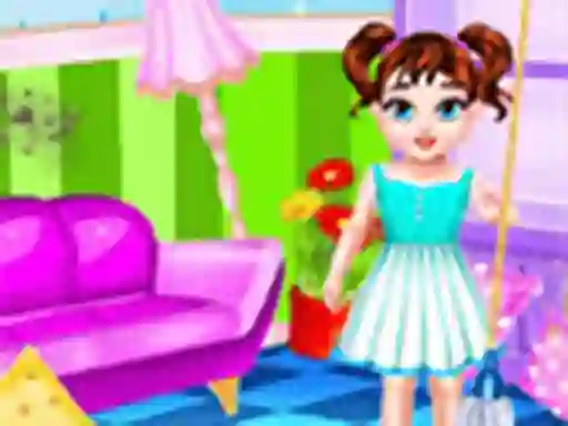 لعبة Baby Taylor Messy Home Cleaning على الانترنت