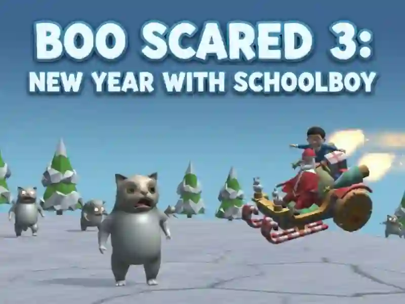 لعبة Boo Scared 3: New Year with Schoolboy على الانترنت