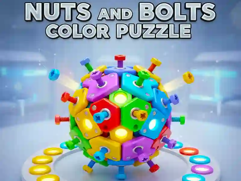 لعبة Nuts and Bolts Color Puzzle على الانترنت