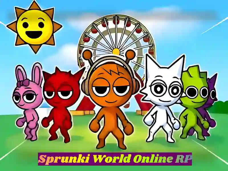 لعبة Sprunki World Online RP - Play with Friends! على الانترنت