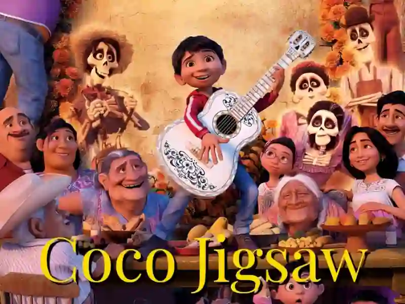 لعبة Coco Jigsaw على الانترنت