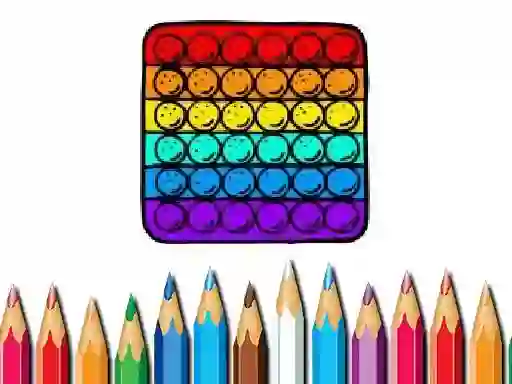 لعبة Pop It Coloring Book على الانترنت