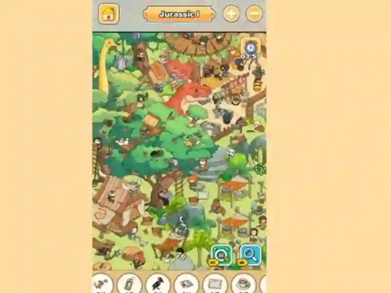لعبة Find It Out Jurassic Park على الانترنت