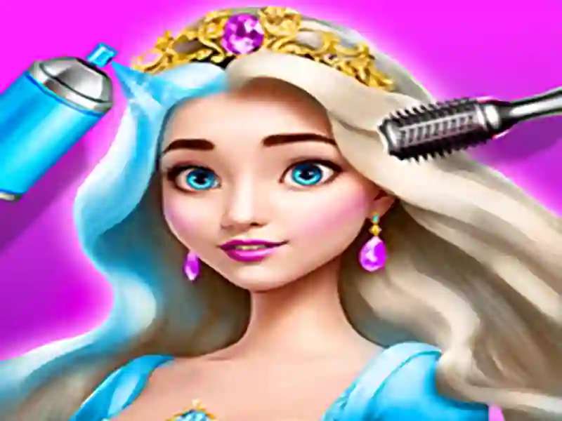 لعبة Princess Hair & Makeup Salon على الانترنت