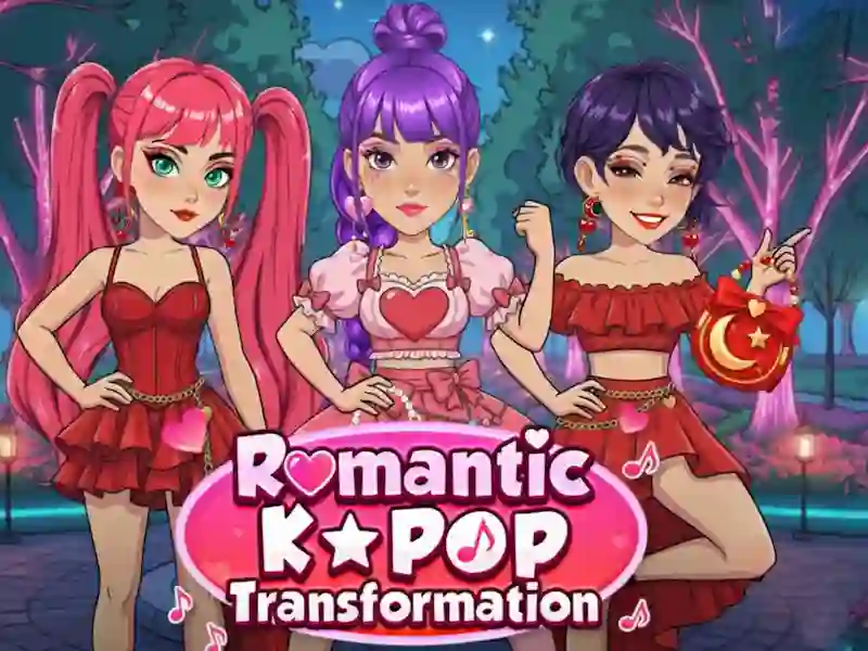 لعبة Romantic K Pop Transformation على الانترنت