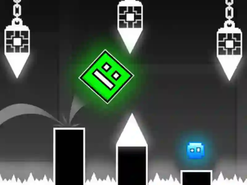 لعبة Geometry Platformer على الانترنت