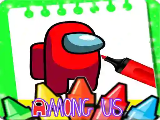 لعبة Coloring Book For Among Us على الانترنت