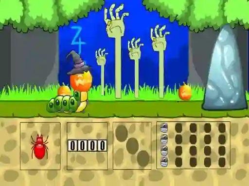 لعبة Halloween Caterpillar Escape على الانترنت