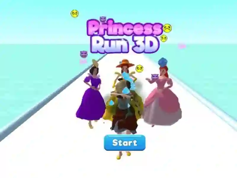 لعبة Princess Run 3D على الانترنت