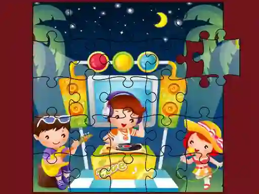 لعبة Cute Little Kids Jigsaw على الانترنت