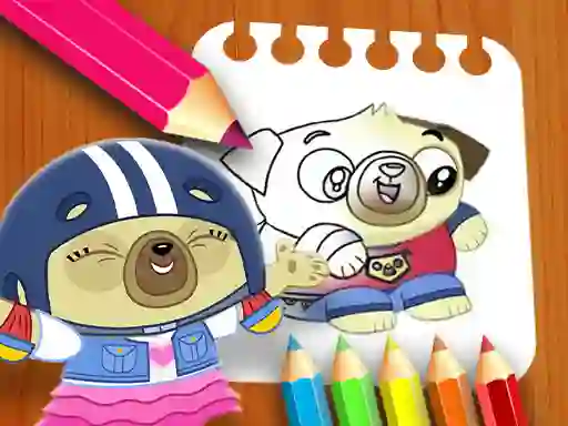 لعبة Chip and Potato Coloring Book على الانترنت
