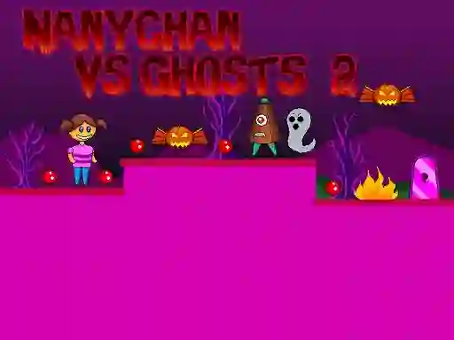 لعبة Nanychan vs Ghosts 2 على الانترنت