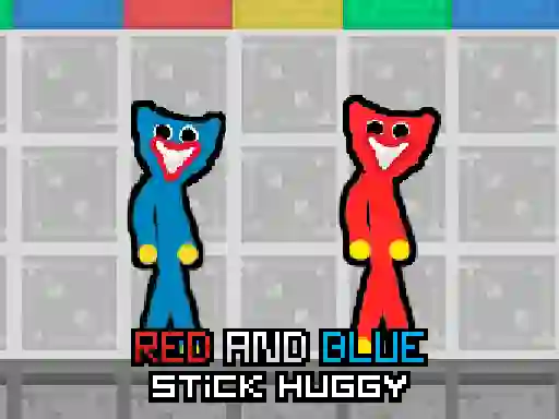 لعبة Red and Blue Stick Huggy على الانترنت