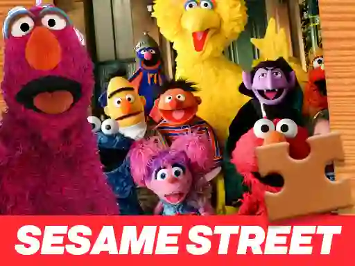لعبة Sesame Street Jigsaw Puzzle على الانترنت